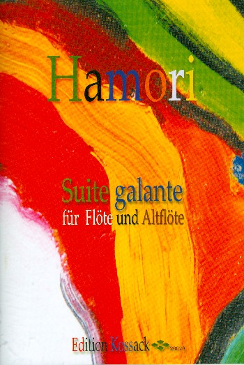 Suite galante  für Flöte und Altflöte  2 Spielpartituren