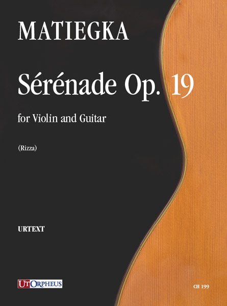 Serenade op.19  for violin and guitar  score and parts
