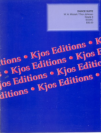 Dance Suite&nbsp;&nbsp;for string orchestra&nbsp;&nbsp;score and parts (5-5-3--3-3-3)