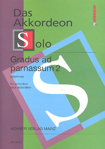 Gradus ad parnassum Band 2  für Akkordeon  