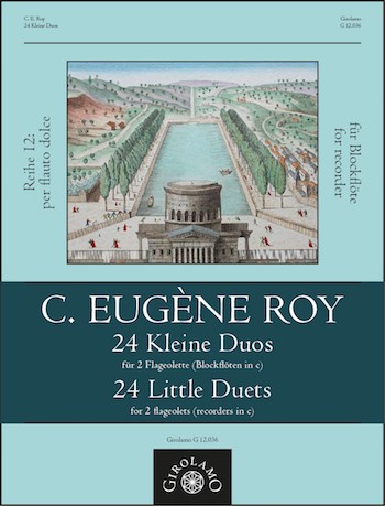 24 kleine Duos  für 2 Flageolette (Sopranblockflöten)  Spielpartitur