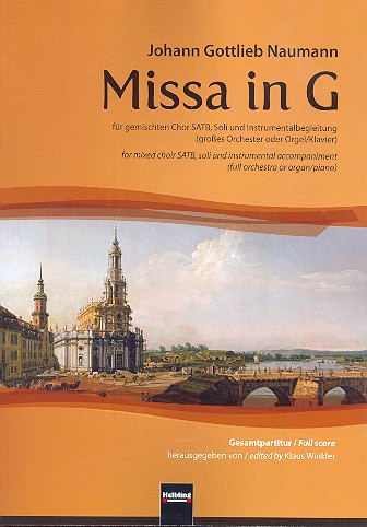 Missa in G&nbsp;&nbsp;für Soli, gem Chor und Orchester (Orgel/Klavier)&nbsp;&nbsp;Partitur