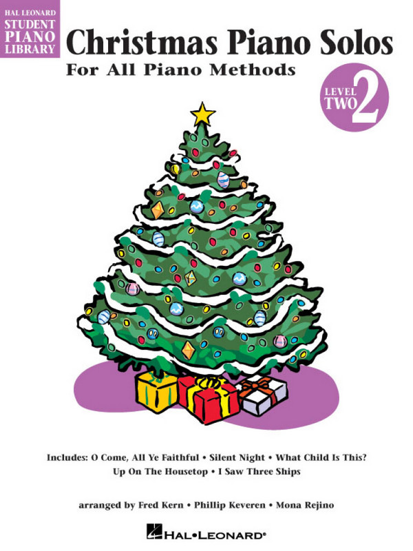 Christmas Piano Solos - Level 2&nbsp;&nbsp;for piano (with lyrics)&nbsp;&nbsp;