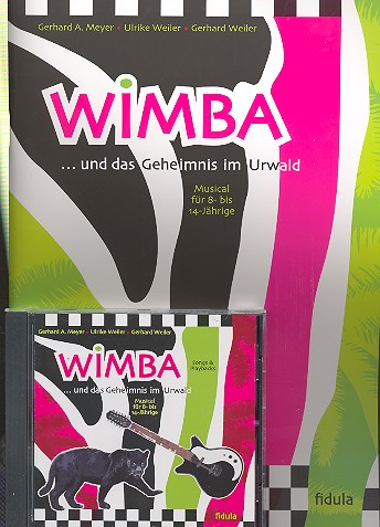 Wimba und das Geheimnis im Urwald (+CD)  für Darsteller, Soli, Kinderchor und Instrumente  Set (Partitur +CD)