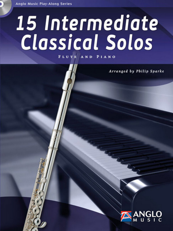 15 intermediate classical Solos (+CD)  for flute and piano  