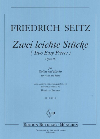 2 leichte Stücke op.26  für Violine und Klavier  