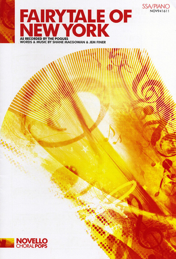 Fairytale of New York&nbsp;&nbsp;for female chorus and piano&nbsp;&nbsp;score