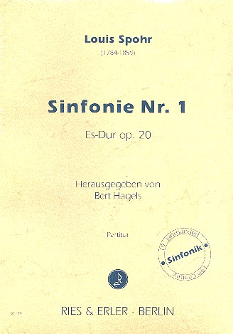 Sinfonie Es-Dur Nr.1 op.20  für Orchester  Partitur