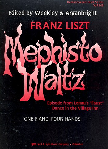 Mephisto-Walzer&nbsp;&nbsp;für Klavier zu 4 Händen&nbsp;&nbsp;Spielpartitur