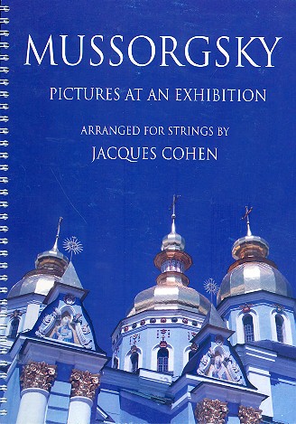 Pictures at an Exhibition  for string orchestra  study score