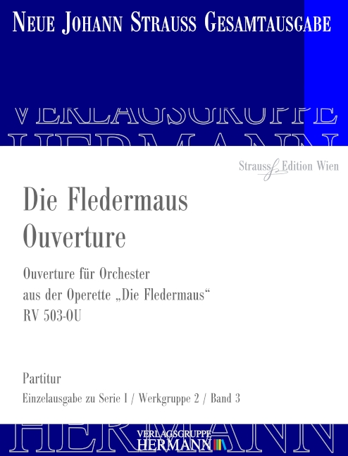 Ouvertüre zu Die Fledermaus&nbsp;&nbsp;für Orchester&nbsp;&nbsp;Partitur