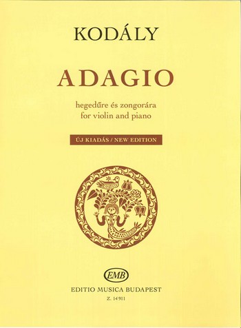 Adagio  for violin and piano  