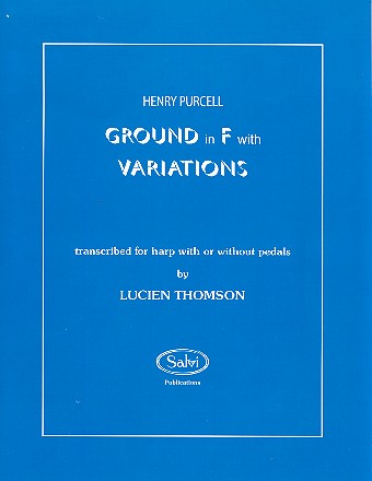 Ground in F with Variations  for harp (without pedals)  