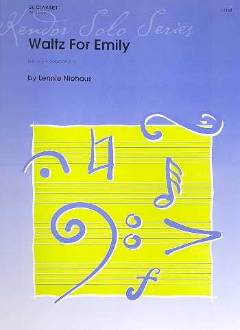 Waltz for Emily&nbsp;&nbsp;for clarinet and piano&nbsp;&nbsp;