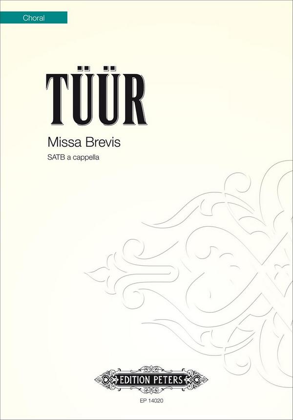Missa brevis&nbsp;&nbsp;for mixed chorus a cappella&nbsp;&nbsp;Score