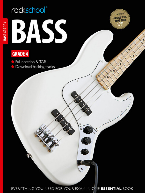 Bass Rockschool Grade 4 (2012-2018) (+CD):&nbsp;&nbsp;for bass/tab&nbsp;&nbsp;