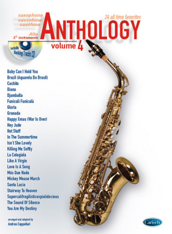 Anthology vol.4 (+CD)  for alto saxophone  