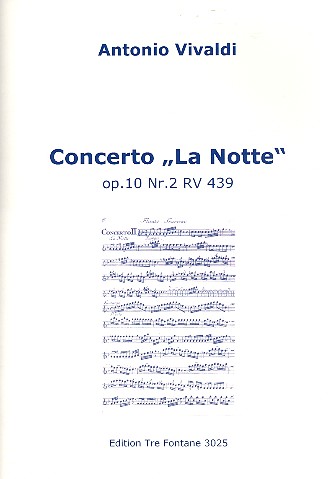 Konzert op.10,2 RV439  für Blockflötenensemble  Partitur und Stimmen