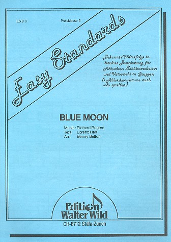 Blue Moon  für 1-2 Akkordeons  Spielpartitur