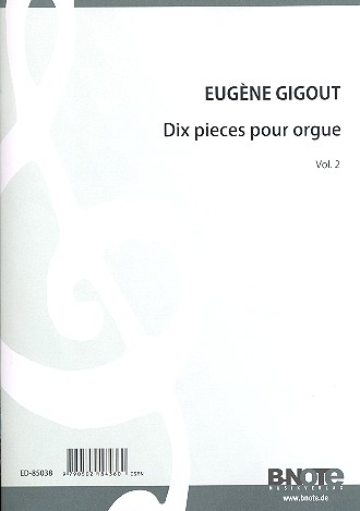 10 Pièces vol.2 (nos.6-10)  pour orgue  