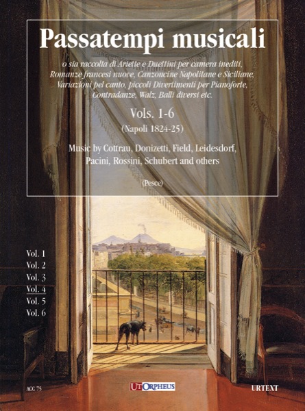 Passatempi musicali vol.4&nbsp;&nbsp;for piano solo and voice and piano&nbsp;&nbsp;score