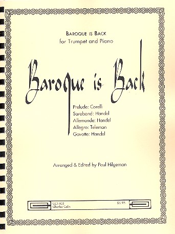 Baroque is back  for trumpet and piano  