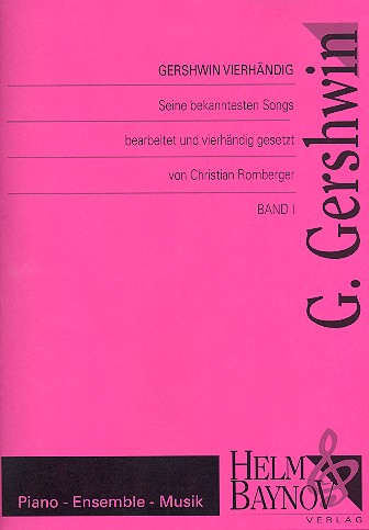 Gershwin vierhändig Band 1  für Klavier zu 4 Händen  Spielpartitur