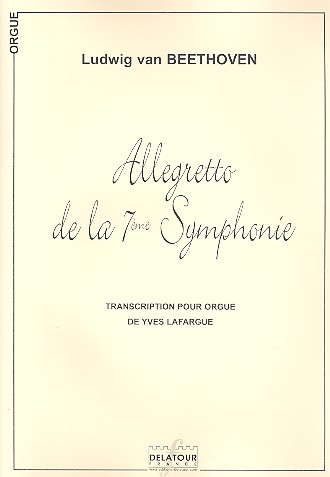 Allegretto de la symphone no.7  pour orgue  