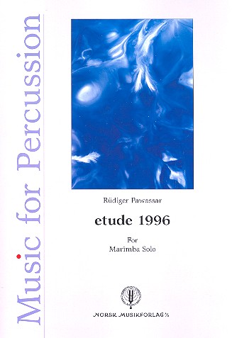 Etude 1996 for marimba solo    
