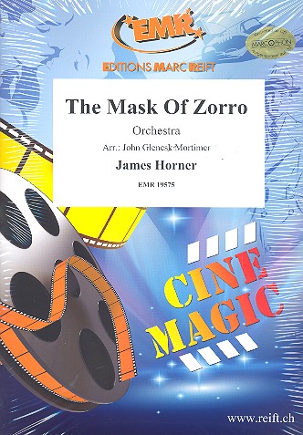 Mask of Zorro  für Orchester  Partitur und Stimmensatz