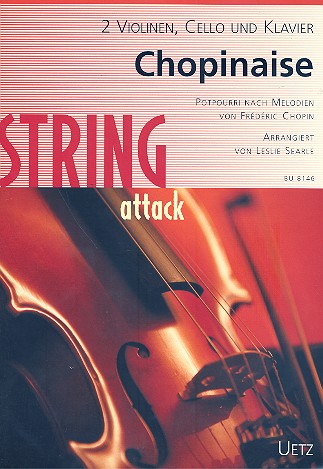 Chopinaise&nbsp;&nbsp;für 2 Violinen, Violoncello und Klavier&nbsp;&nbsp;Partitur und Stimmen