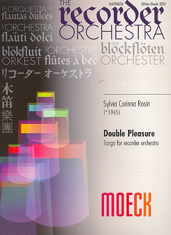 Double Pleasure  für Blockflötenorchester  Partitur und Stimmen