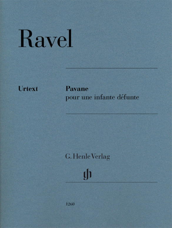 Pavane pour une infante défunte&nbsp;&nbsp;für Klavier&nbsp;&nbsp;