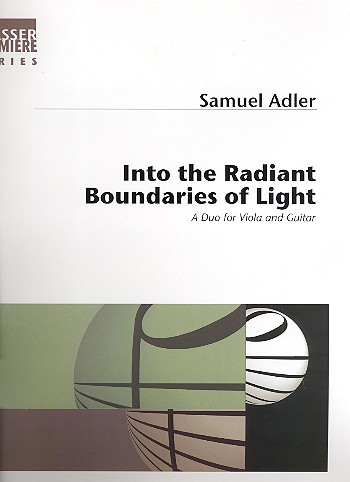 Into the radiant Boundaries of Light  for viola anfd guitar  score and parts