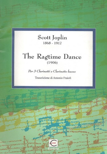 Ragtime Dance  für 4 Klarinetten (BBBBass)  Partitur und Stimmen