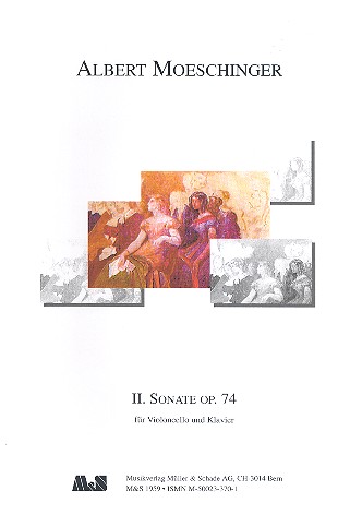 Sonate Nr.2 op.74&nbsp;&nbsp;für Violoncello und Klavier&nbsp;&nbsp;