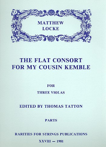 The flat Consort for my Cousin Kemble