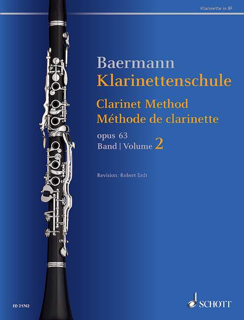 Klarinettenschule op.63 Band 2  für Klarinette (deutsches und Böhm-System)  