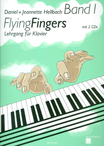 Flying Fingers (+2CD's)  für Klavier  