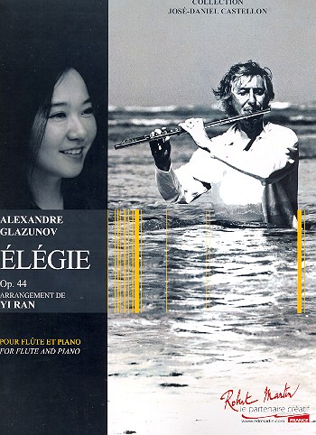 Elegie op.44  für Flöte und Klavier  