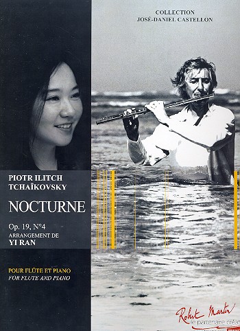 Nocturne op.19,4&nbsp;&nbsp;pour flûte et piano&nbsp;&nbsp;