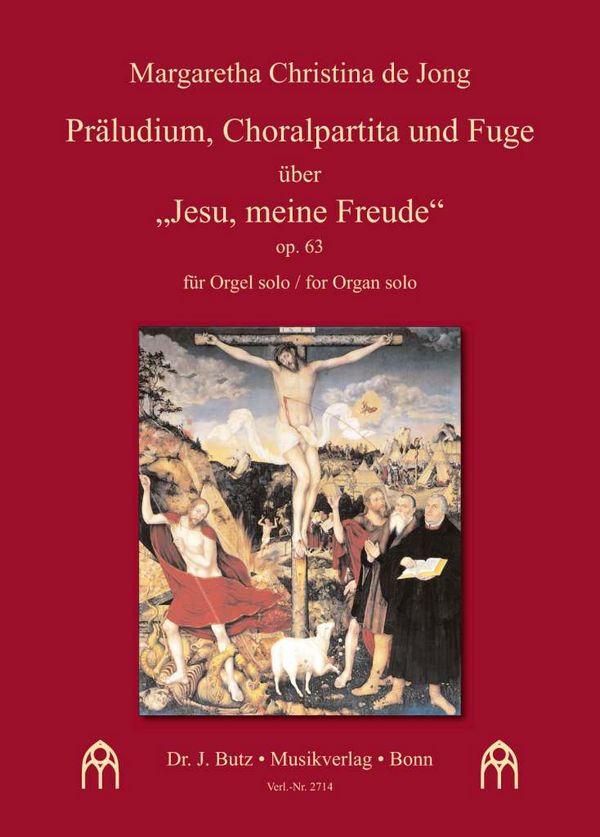 Präludium, Choralpartita und Fuge über 'Jesu, meine Freude' op.63&nbsp;&nbsp;für Orgel&nbsp;&nbsp;