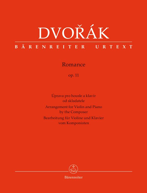 Romanze op.11&nbsp;&nbsp;für Violine und Klavier&nbsp;&nbsp;