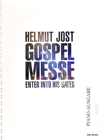 Enter into his Gates (+CD)  für gem Chor (Gospelchor) und Instrumente  Klavierauszug
