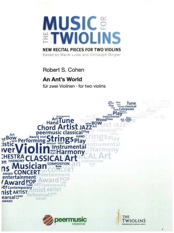An Ant's World  for 2 violins  score and parts