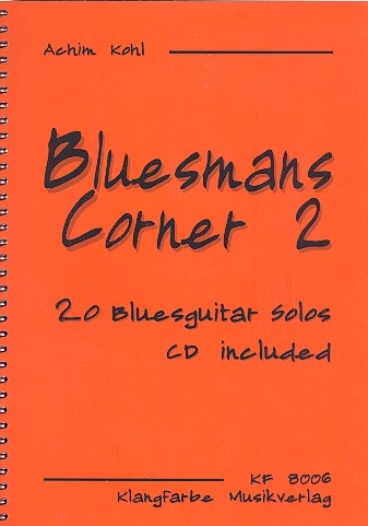 Bluesman's Corner Band 2 (+CD):  für Gitarre/Tabulatur  
