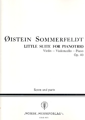Litte Suite op.40  for violin, violoncello and piano  parts