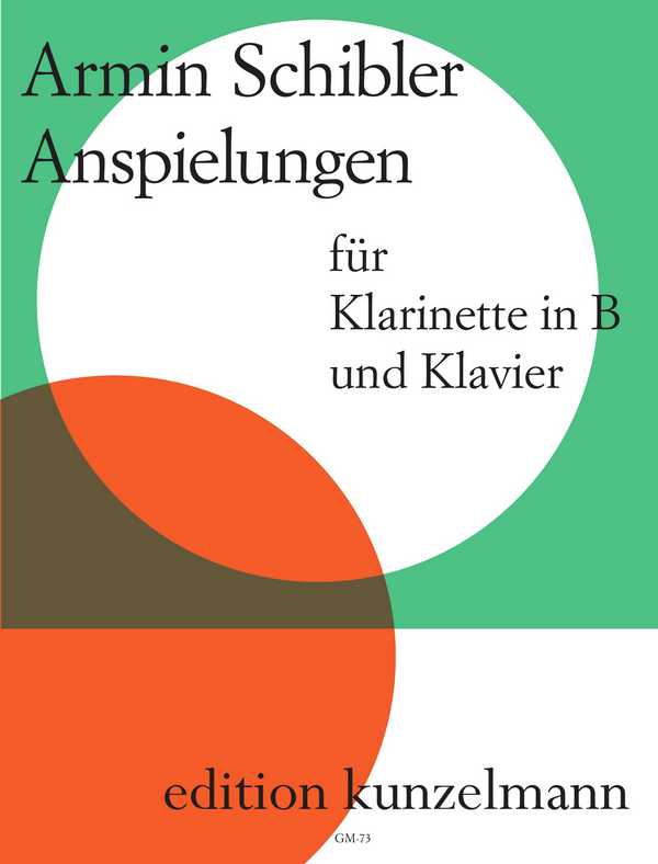 Anspielungen  für Klarinette und Klavier  