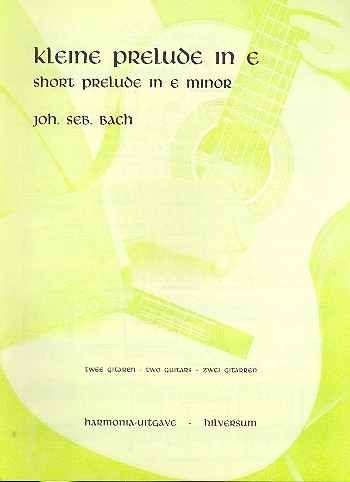 Short Prelude in e Minor&nbsp;&nbsp;for 2 guitars&nbsp;&nbsp;score