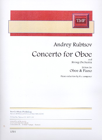 Concerto for Oboe and String Orchestra  for oboe and piano  